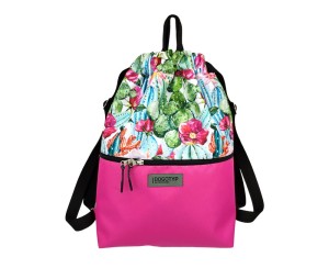 Plecak "Kaktusy Różowy" Duży